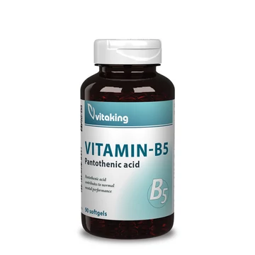 Pantoténsav – B5 Vitamin 90 gélkapszula