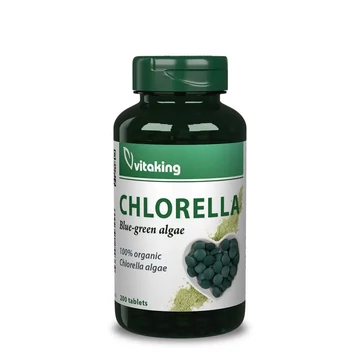 100% Chlorella Alga 200 tabletta