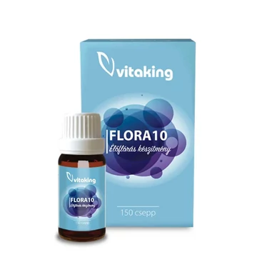FLORA10 Élőflórás Készítmény (150 Csepp)