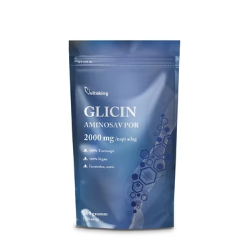 Vitaking 100% Glicin 300g (Vegán, Natur)