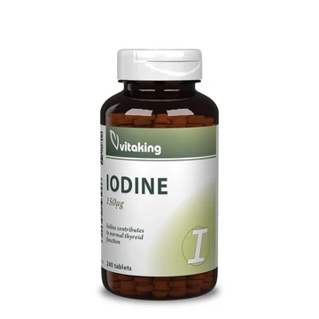 Jód (Iodine) Tengeri Moszatból 240 tabletta