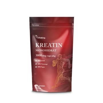 100% Kreatin Monohidrát (Natúr, Mikronizált) 255g