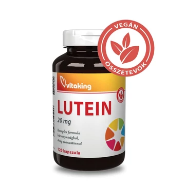 Vitaking Lutein 20mg + 4mg Zeaxantin (120 kapszula)