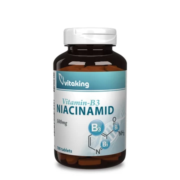 Niacinamid (B3 Vitamin) 500mg 100 tabletta