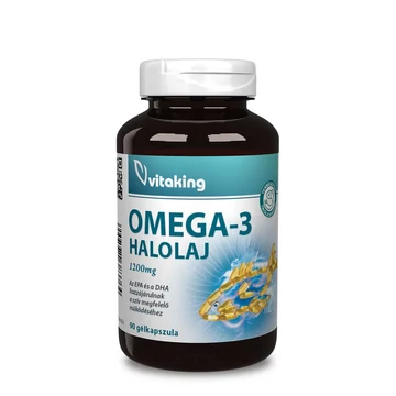 Omega-3 Triglicerid Halolaj 1200mg (90 gélkapszula)
