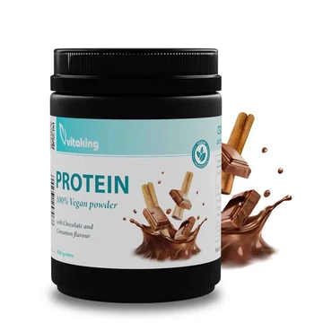 Vitaking Vegan Protein 400g (Csoki-Fahéj)