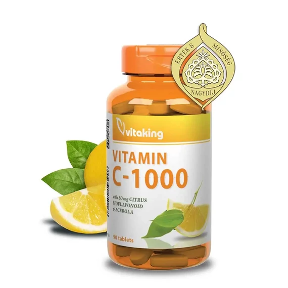 C-Vitamin 1000mg + Biof. (90 tabletta)