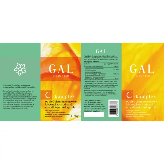GAL C-komplex 90 kapszula
