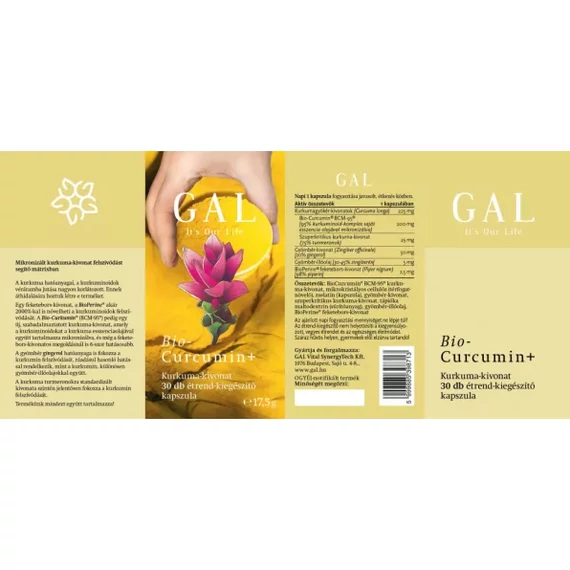 GAL Bio-Curcumin 30 kapszula