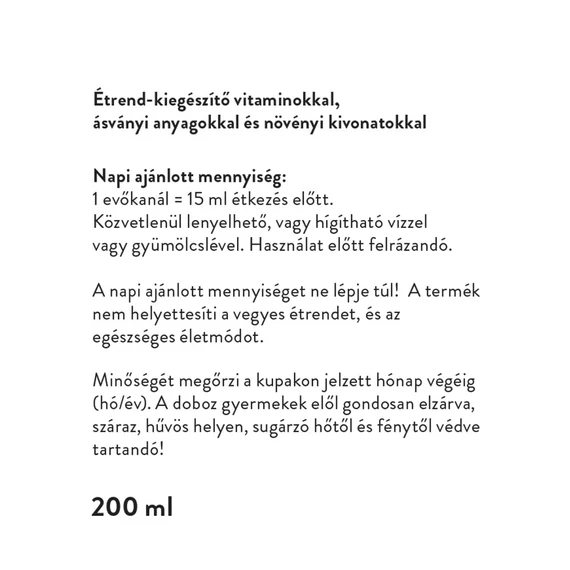 Immuno Szirup 200 ml