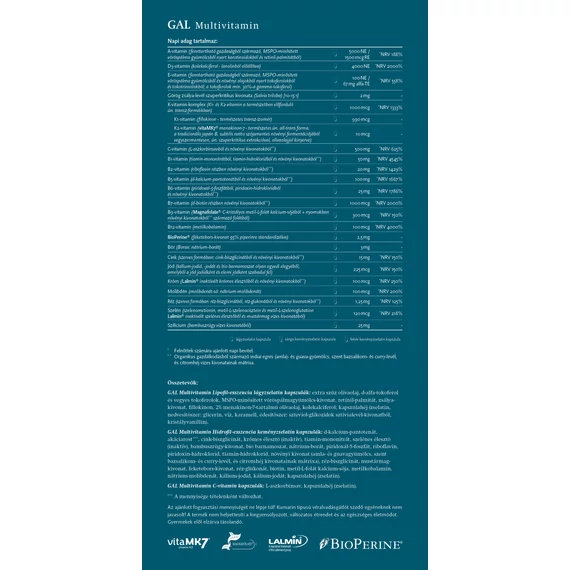 GAL multivitamin 30adag