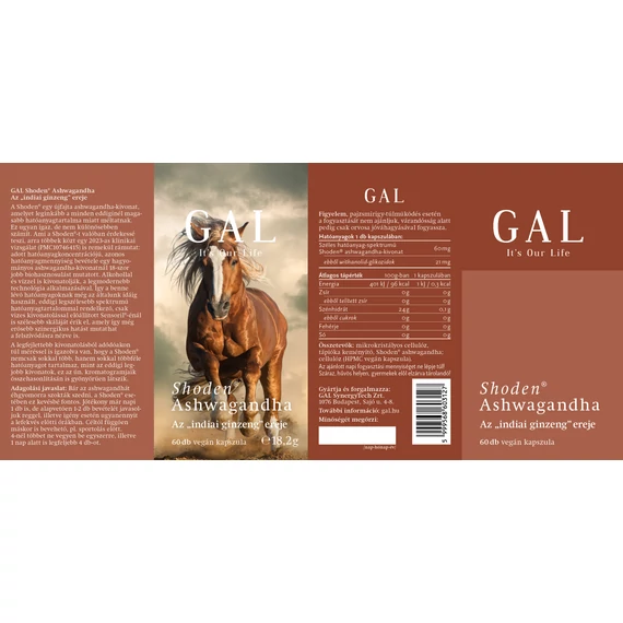 GAL Shoden® Ashwagandha 60 kapszula