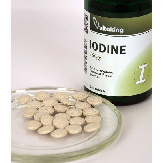 Jód (Iodine) Tengeri Moszatból 240 tabletta