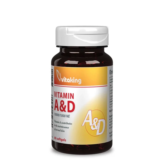 A és D Vitamin 10000NE/1000NE 60 gélkapszula