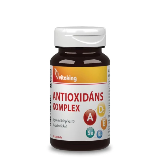 Antioxidáns Komplex – A+D+E+K2+ Szelén (30 kapszula)