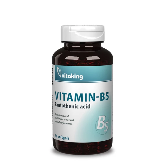 Pantoténsav – B5 Vitamin 90 gélkapszula