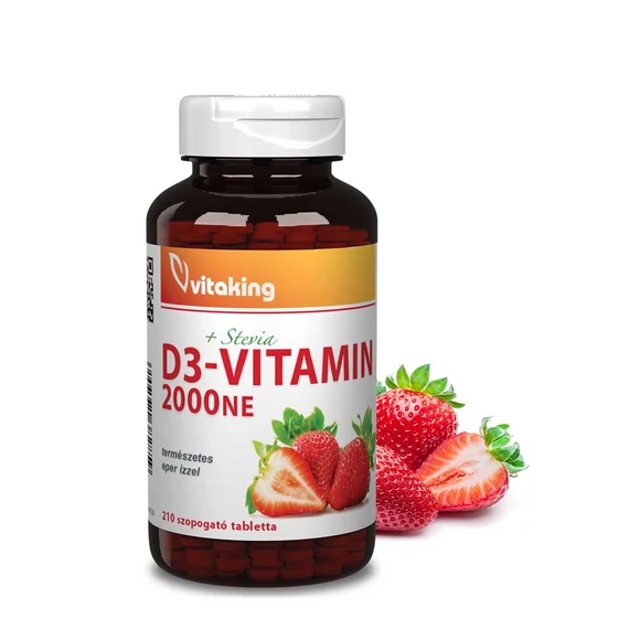Epres D3-Vitamin 2000NE (210 Szopogató Tabletta)