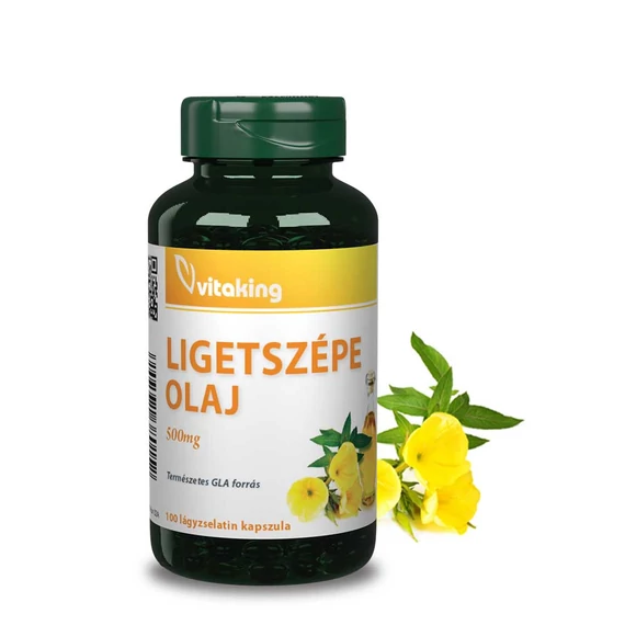 Vitaking Ligetszépe Olaj 500mg (100 kapszula)