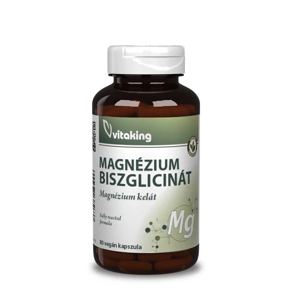 Szerves Magnézium Biszglicinát (80 kapszula)