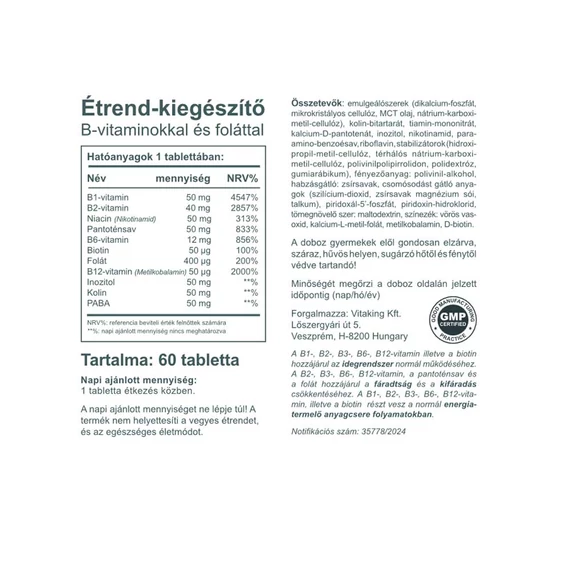 Mega B-50 Komplex 60 kapszula