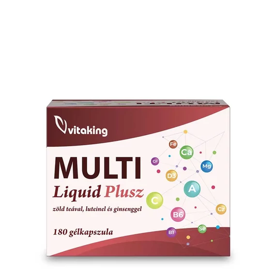 Multi Liquid Plusz Multivitamin (180 gélkapszula)