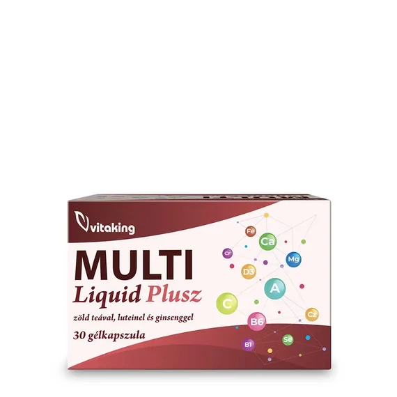 Multi Liquid Plusz Multivitamin (30 gélkapszula)