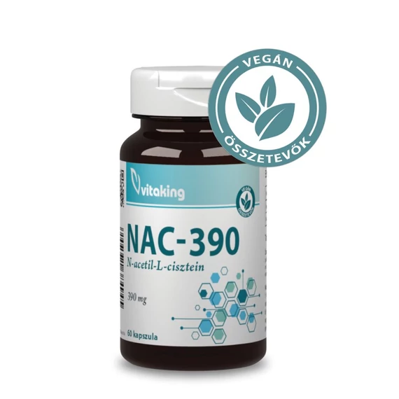 NAC-390 (N-Acetil-L-Cisztein) 390mg (60 kapszula)