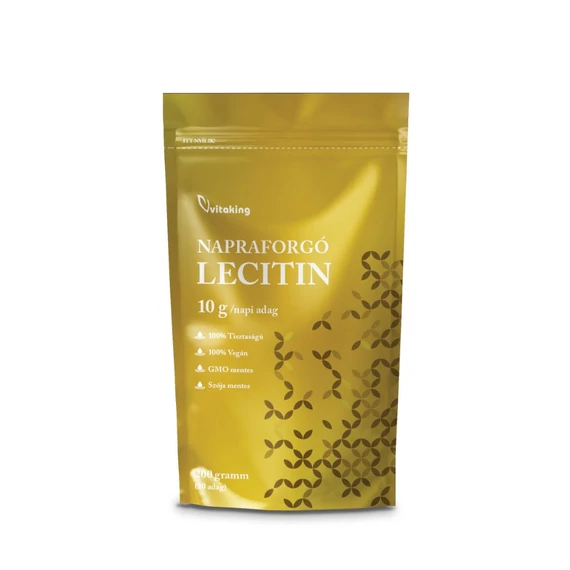 Napraforgó Lecitin Por 200 G