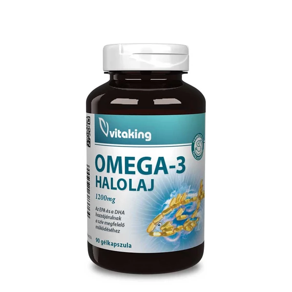 Omega-3 Triglicerid Halolaj 1200mg (90 gélkapszula)