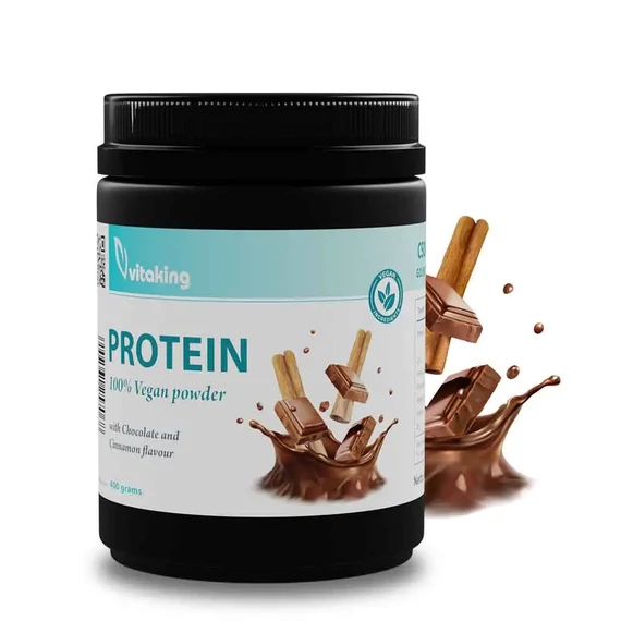Vitaking Vegan Protein 400g (Csoki-Fahéj)