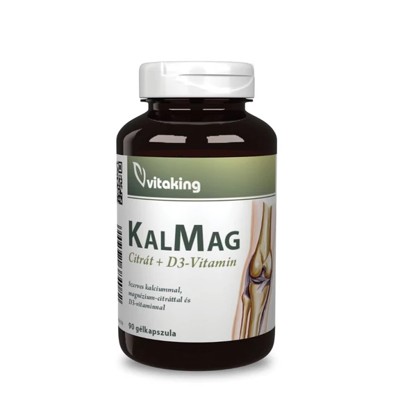 CalMag Citrát + D3-Vitamin (90 kapszula)