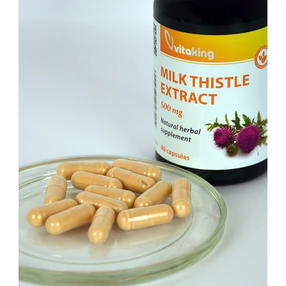 Vitaking Máriatövis Kivonat 500mg 80 kapszula