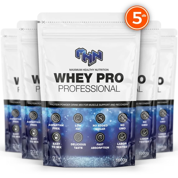 MHN Supplements Whey Pro Professional 5- ös csomag