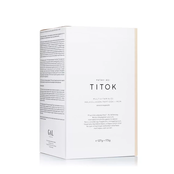 GAL TITOK Multivitamin és Halkollagén Peptidek + MSM 30adag