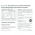 Antioxidáns Komplex – A+D+E+K2+ Szelén (60 kapszula)